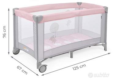 Lettino da campeggio e viaggio kinderkraft