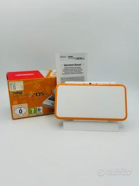 New Nintendo 2DS XL – Bianco e Arancione -Completo