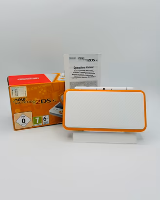 New Nintendo 2DS XL – Bianco e Arancione -Completo