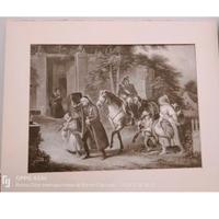 Grande incisione del 700, Francia Luigi XVI