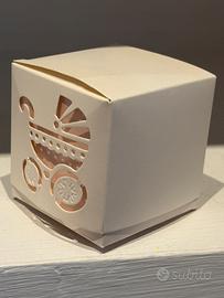 Scatola porta confetti nascita bimba