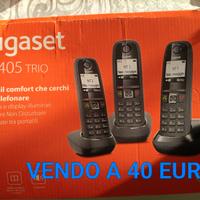 TRIO TELEFONI CORDLESS NUOVISSIMI SCATOLATI