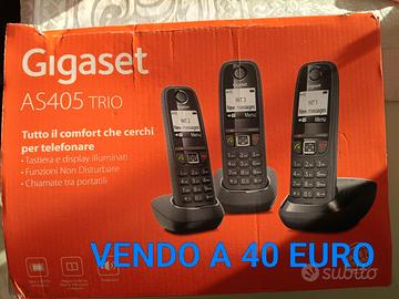 TRIO TELEFONI CORDLESS NUOVISSIMI SCATOLATI