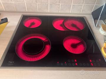 Piano cottura in vetroceramica REX