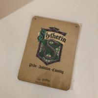 Targa in metallo decorativa Harry Potter Slytherin