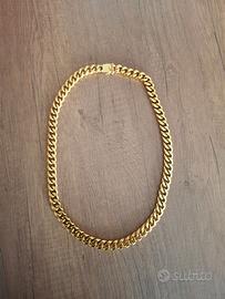 Collana TSS placata d'oro 16 carati