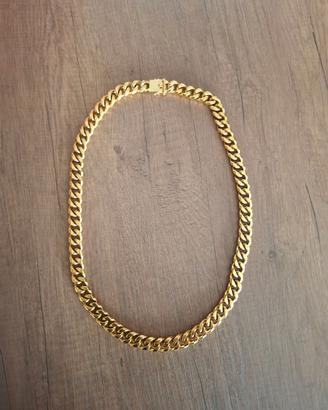 Collana TSS placata d'oro 16 carati