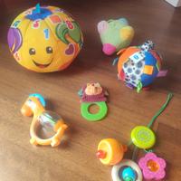 giochini sonagli bebè 