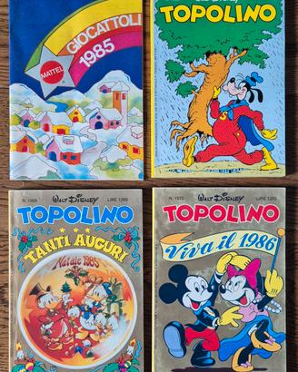 catalogo Giochi MATTEL 1985 +Lotto TOPOLINO abbina
