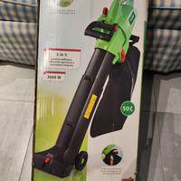 aspiratore trituratore da giardino