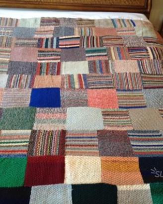 Coperta Matrimoniale Patchwork in cotone Makò