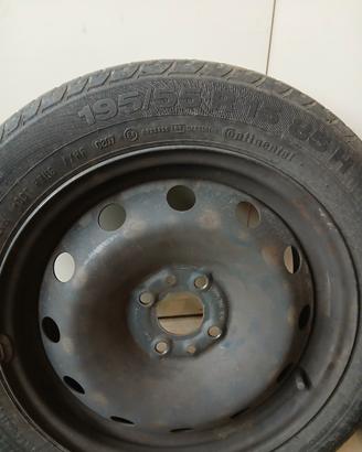 disco in ferro da 15 più copertone