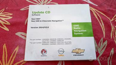 cd aggiornamento navigatore opel