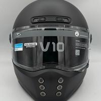 Casco HJC V10 SEMI FLAT BLACK