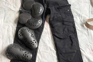 Jeans moto donna tg s