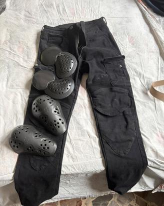 Jeans moto donna tg s