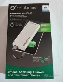 Cellularline Free Power Slim 10000 powerbank 