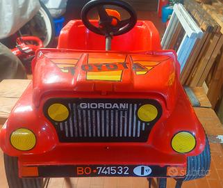 Jeep Renegate Giordani a pedali