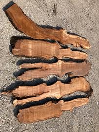 Tavole tavolame legno prugno stagionato