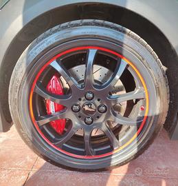 Cerchi 18 JCW originali Mini con gomme 205/40r18 