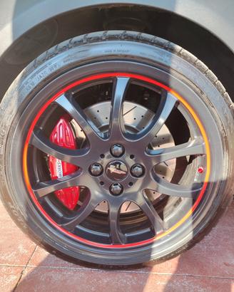 Cerchi 18 JCW originali Mini con gomme 205/40r18 