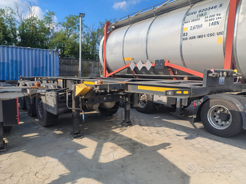 Semirimorchi per trasporto isotank mt 7.80 ADR
