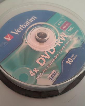 Verbatim DVD-RW DVD-R e CD-R pezzi e campane