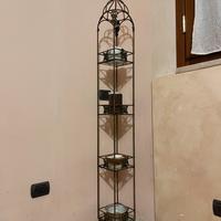 Colonna in ferro battutto