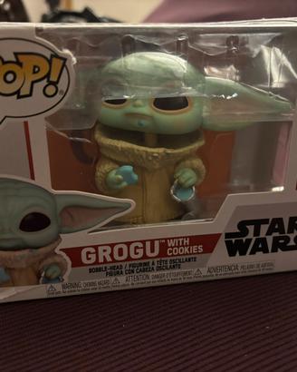 Funko Pop Grogu with cookies Star Wars edition