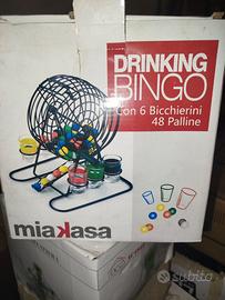 Drinking bingo gioco, nuovo e confezionato