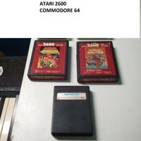 Giochi Vintage ATARI 2600 Commodore 64