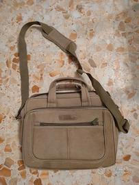 Borsone valigetta Messenger Bag in tela tracolla 