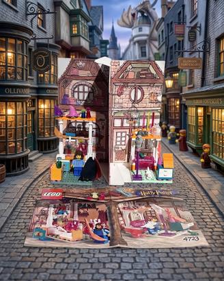 Lego Harry Potter 4723 - Diagon Alley Shops - 2001