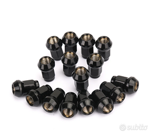 16 Dadi cerchi in lega (3/8" - 24) M14 x Polaris