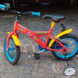Paw patrol bici bimbo