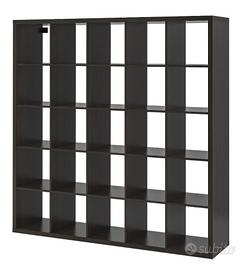 Libreria ikea marrone scuro