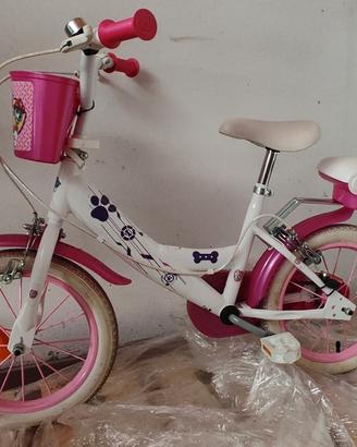 Bicicletta Paw Patrol bambina