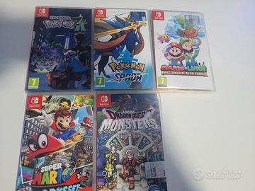 giochi ps4 ps5 Nintendo switch