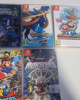 giochi ps4 ps5 Nintendo switch