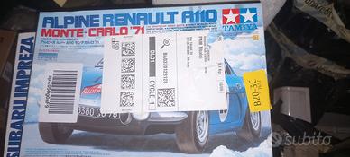 TAMIYA ALPINE RENAULT A110 MONTECARLO '71