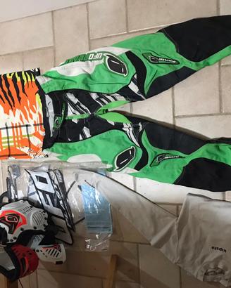 abbigliamento bambino fuoristrada motocross enduro