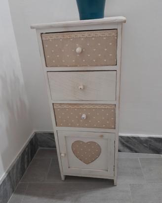 Mobiletto con cassetti