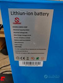 Batteria Litio 48v per motorino elettrico  