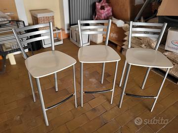 3 sgabelli cucina