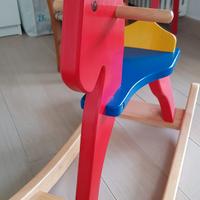 cavallino città del sole in legno