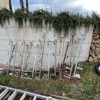 Parapetti zincati regolabili cantiere