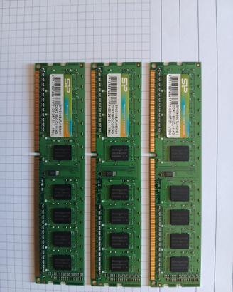12GB RAM DDR3 1600MHz – 3x4GB Silicon Power