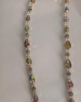 collana in vero vetro di Murano autentica
