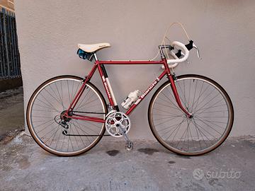 Bici da corsa vintage bianchi rekord 838+cerchioni
