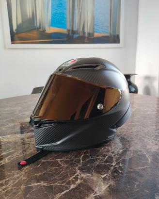 visiera agv pista gp rr - iridium oro
